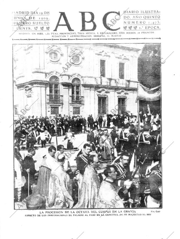 ABC MADRID 19-06-1909 página 1