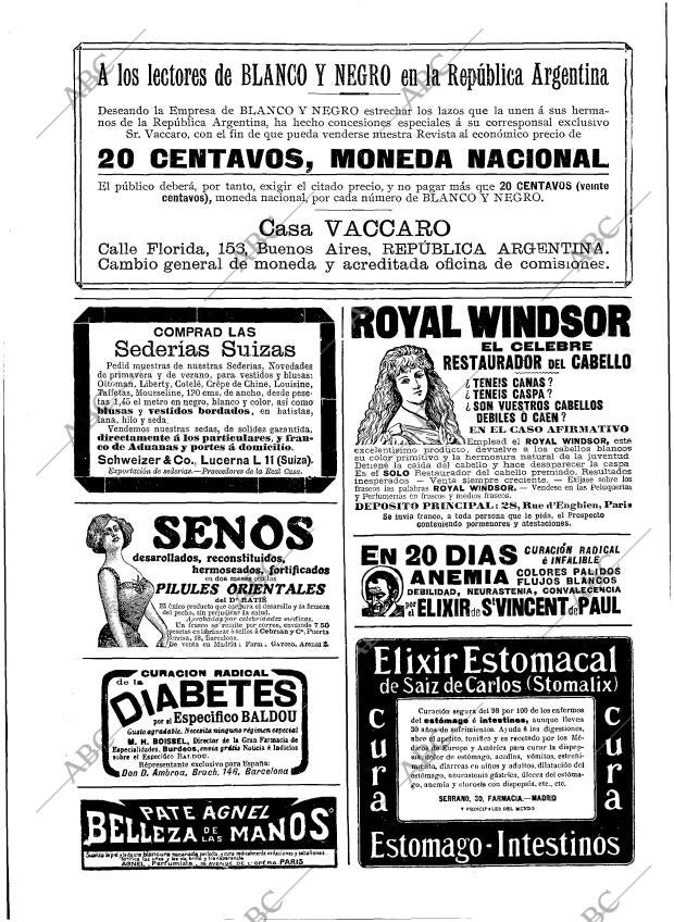 Blanco y Negro 19-06-1909 página 2