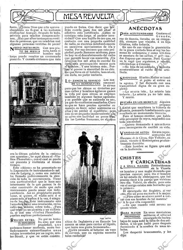 Blanco y Negro 19-06-1909 página 23