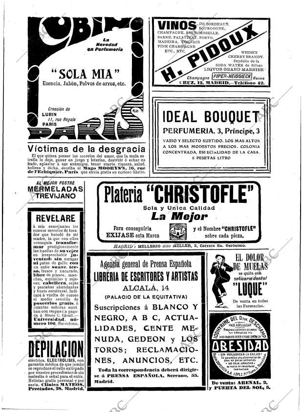 Blanco y Negro 19-06-1909 página 4