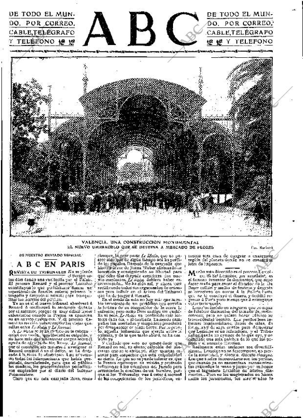 ABC MADRID 20-06-1909 página 3