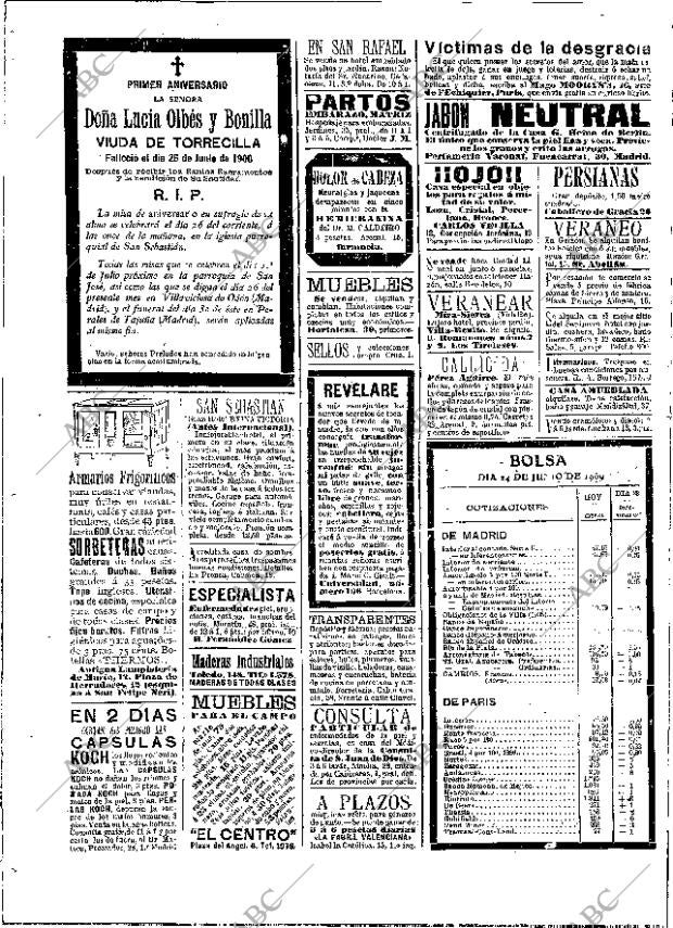 ABC MADRID 25-06-1909 página 2