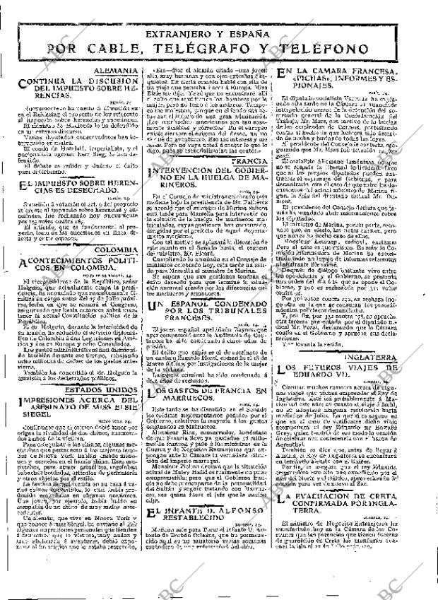 ABC MADRID 25-06-1909 página 9