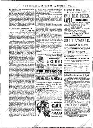 ABC MADRID 27-06-1909 página 14