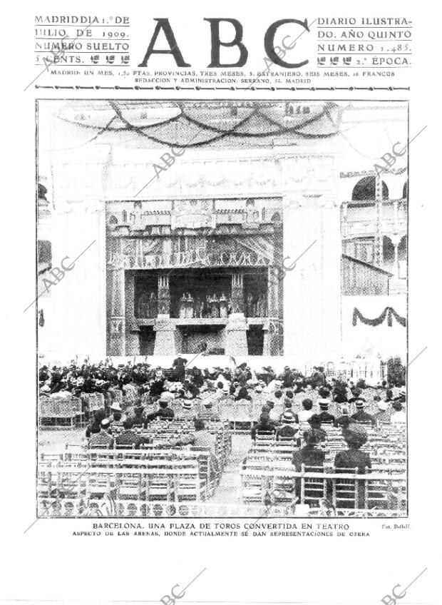 ABC MADRID 01-07-1909 página 1
