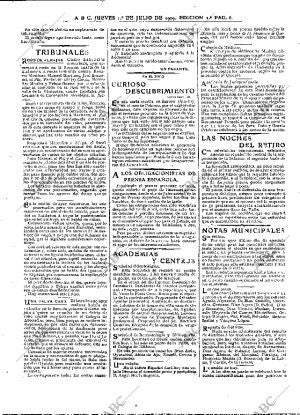 ABC MADRID 01-07-1909 página 6
