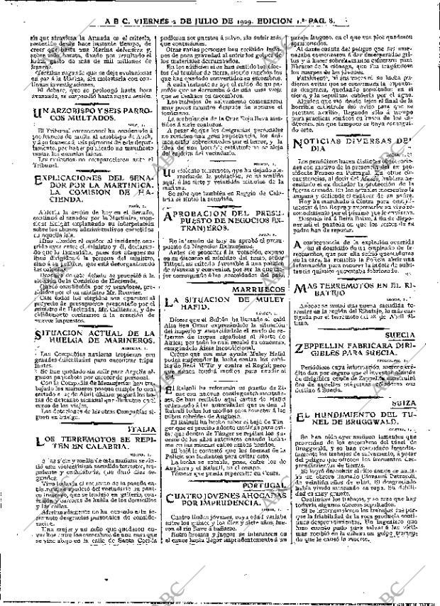 ABC MADRID 02-07-1909 página 8