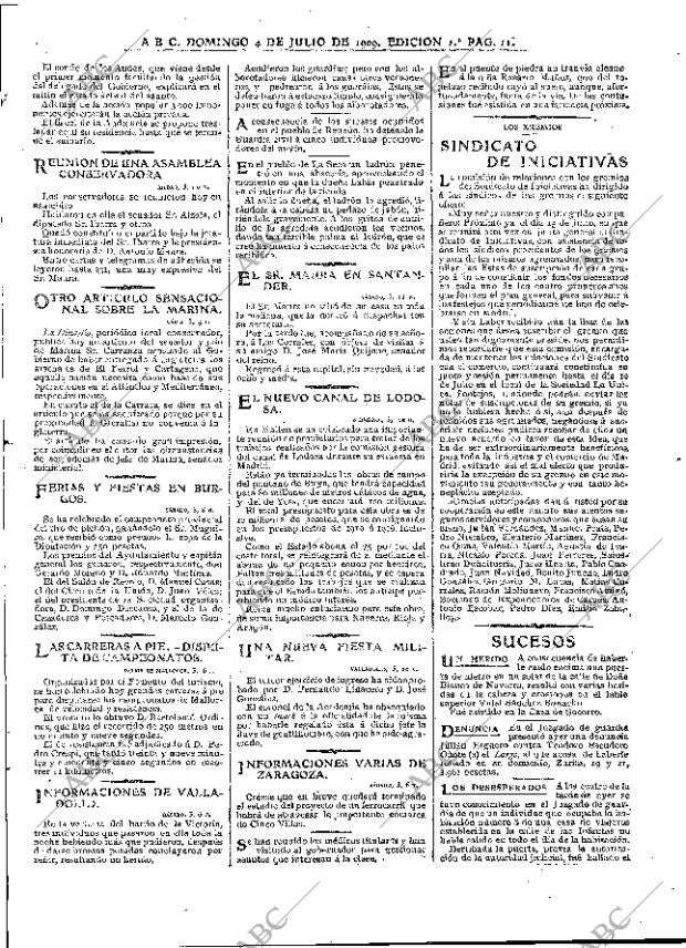 ABC MADRID 04-07-1909 página 11