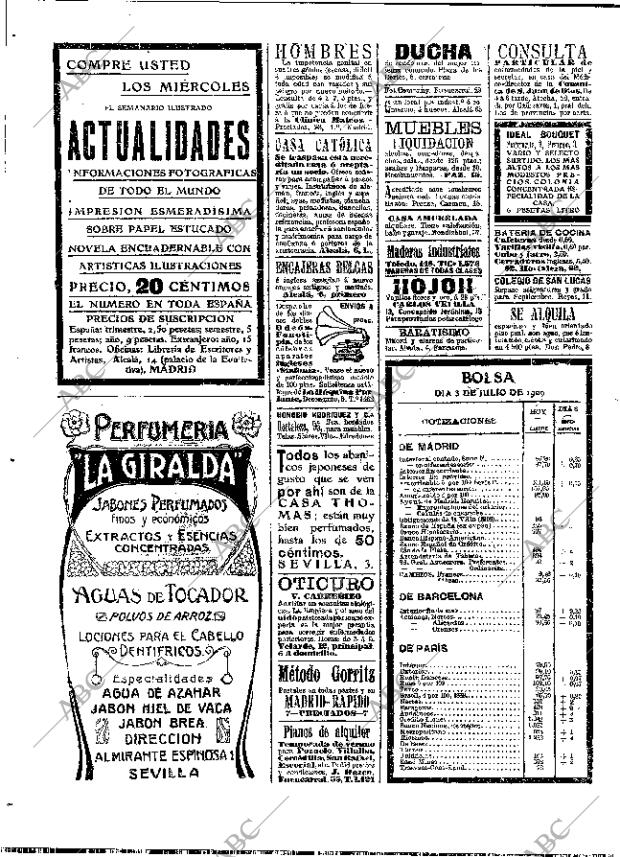 ABC MADRID 04-07-1909 página 2