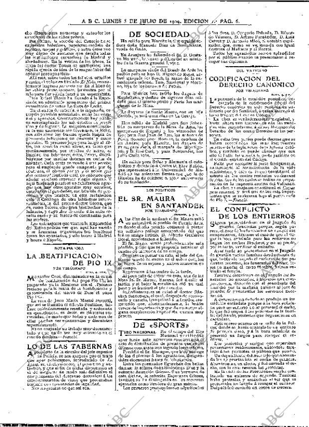 ABC MADRID 05-07-1909 página 6