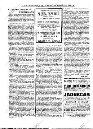 ABC MADRID 07-07-1909 página 14