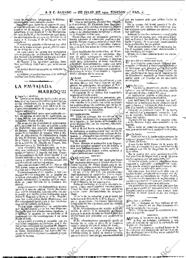 ABC MADRID 10-07-1909 página 6