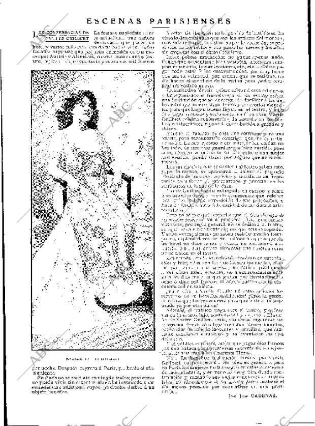 BLANCO Y NEGRO MADRID 10-07-1909 página 20