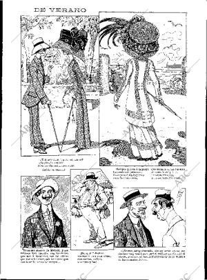 BLANCO Y NEGRO MADRID 10-07-1909 página 21