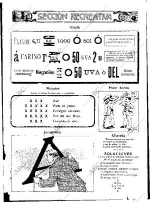 BLANCO Y NEGRO MADRID 10-07-1909 página 27