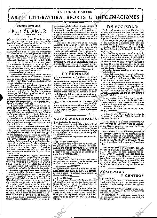 ABC MADRID 16-07-1909 página 13