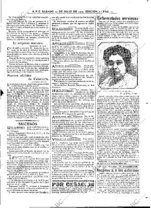ABC MADRID 17-07-1909 página 11