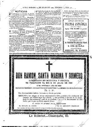 ABC MADRID 17-07-1909 página 12