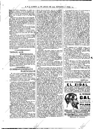 ABC MADRID 19-07-1909 página 14