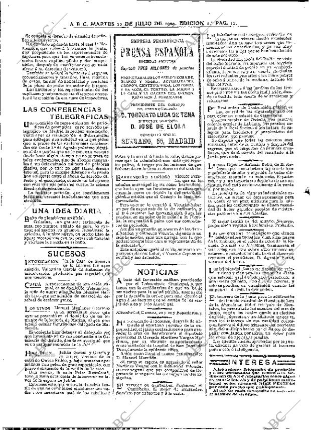 ABC MADRID 20-07-1909 página 12