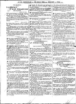 ABC MADRID 21-07-1909 página 14