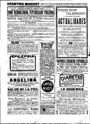 ABC MADRID 21-07-1909 página 20