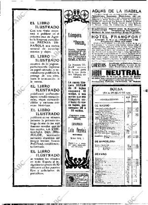 ABC MADRID 23-07-1909 página 16