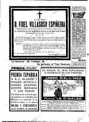 ABC MADRID 23-07-1909 página 2