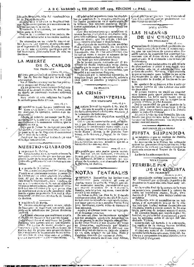 ABC MADRID 24-07-1909 página 12