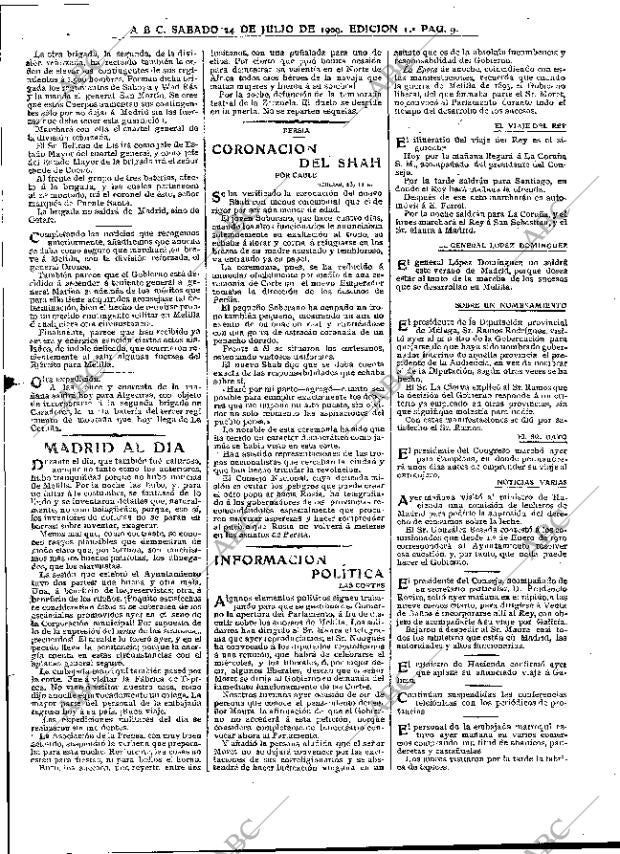 ABC MADRID 24-07-1909 página 9
