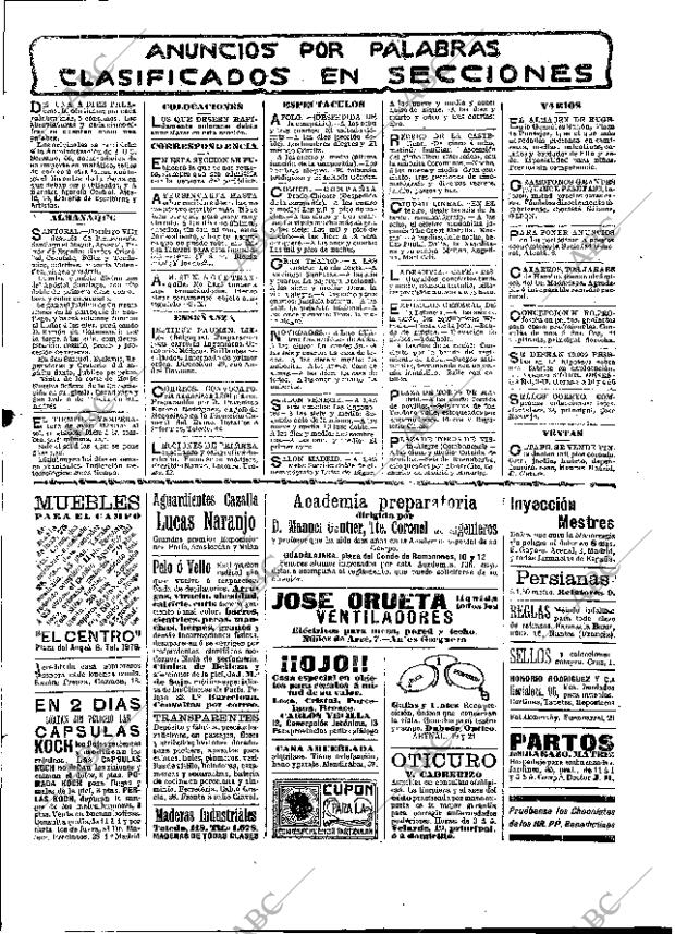 ABC MADRID 25-07-1909 página 19