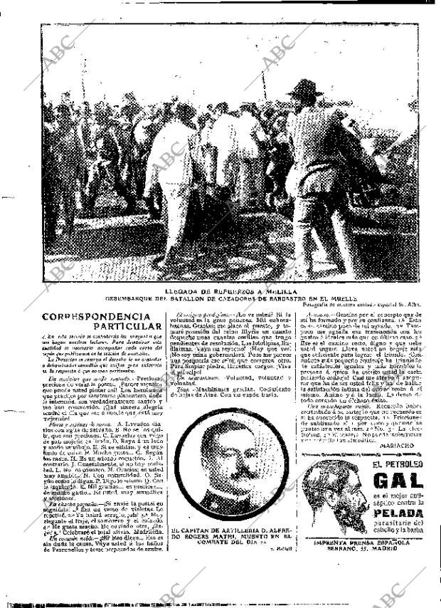 ABC MADRID 26-07-1909 página 10