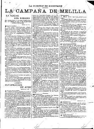 ABC MADRID 26-07-1909 página 5