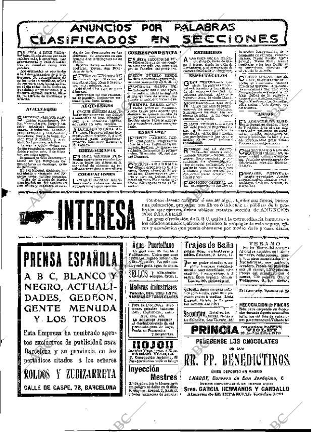 ABC MADRID 27-07-1909 página 15