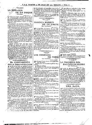 ABC MADRID 27-07-1909 página 8