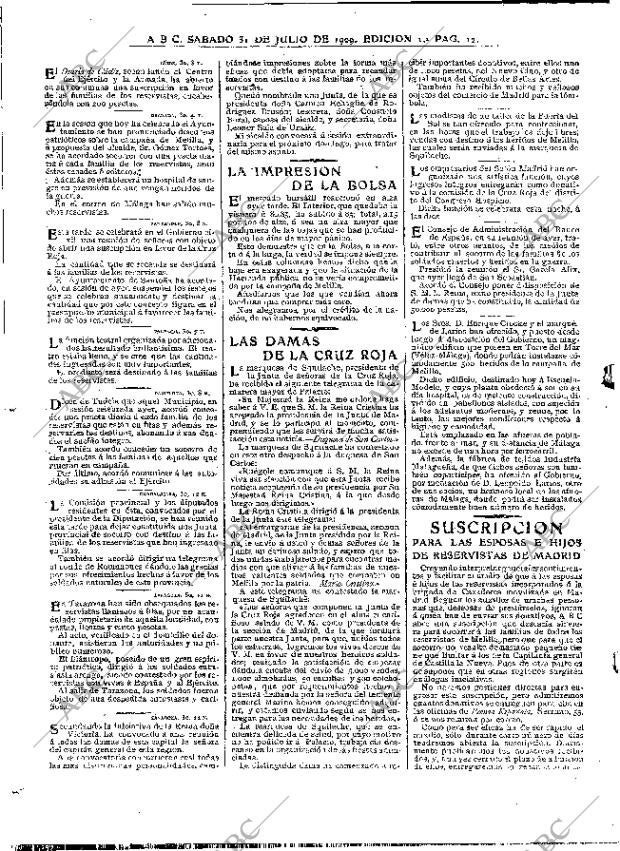 ABC MADRID 31-07-1909 página 12