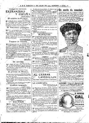 ABC MADRID 31-07-1909 página 16