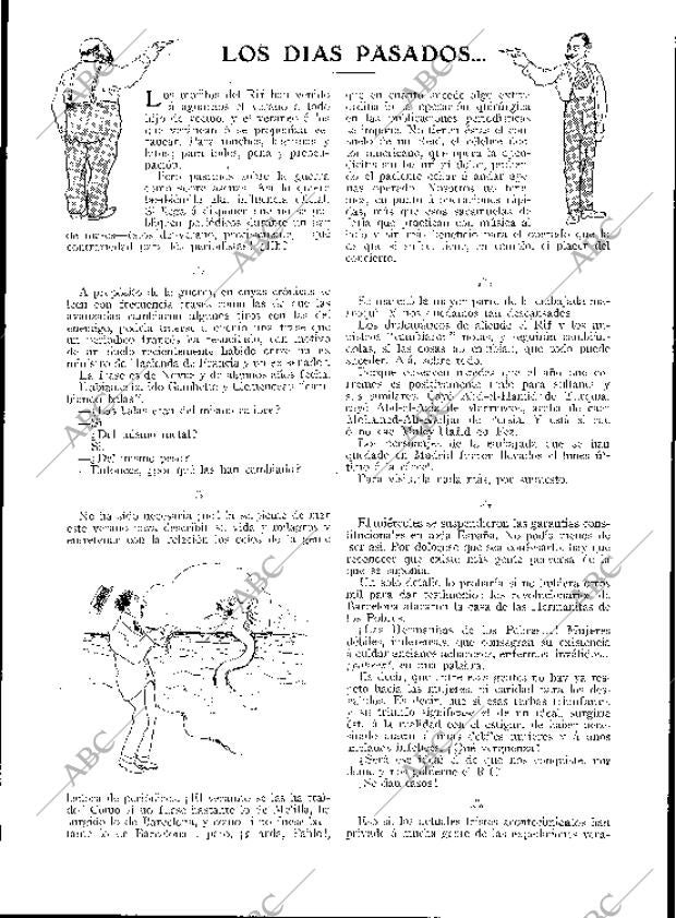 BLANCO Y NEGRO MADRID 31-07-1909 página 11