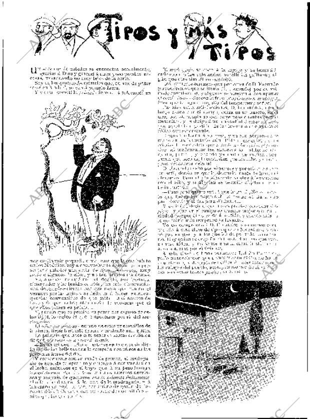 BLANCO Y NEGRO MADRID 31-07-1909 página 20