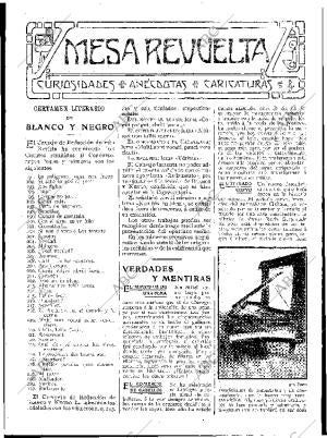 BLANCO Y NEGRO MADRID 31-07-1909 página 23