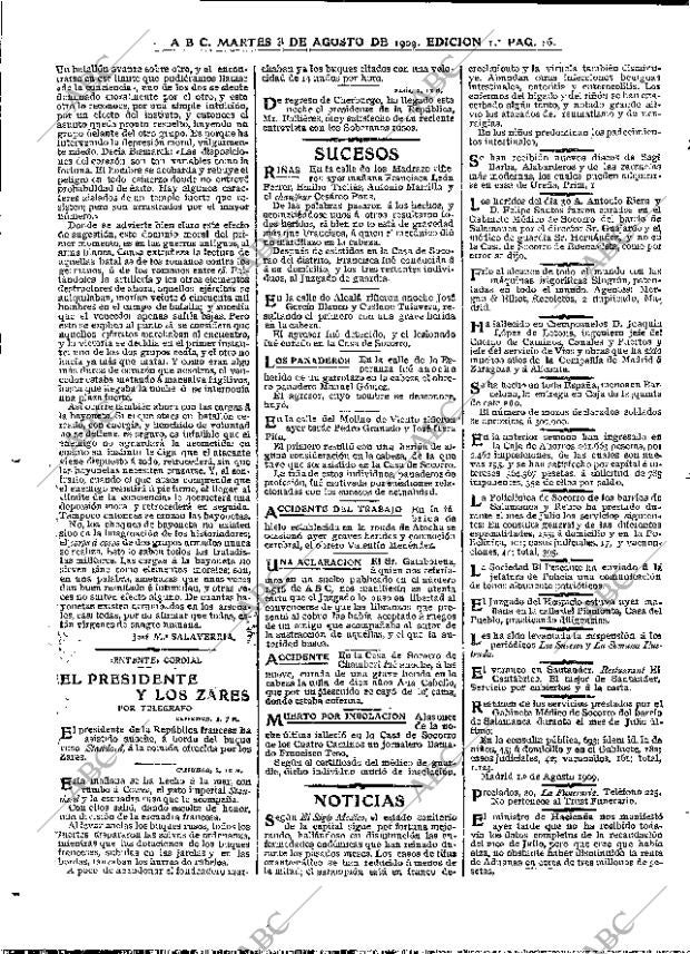 ABC MADRID 03-08-1909 página 16