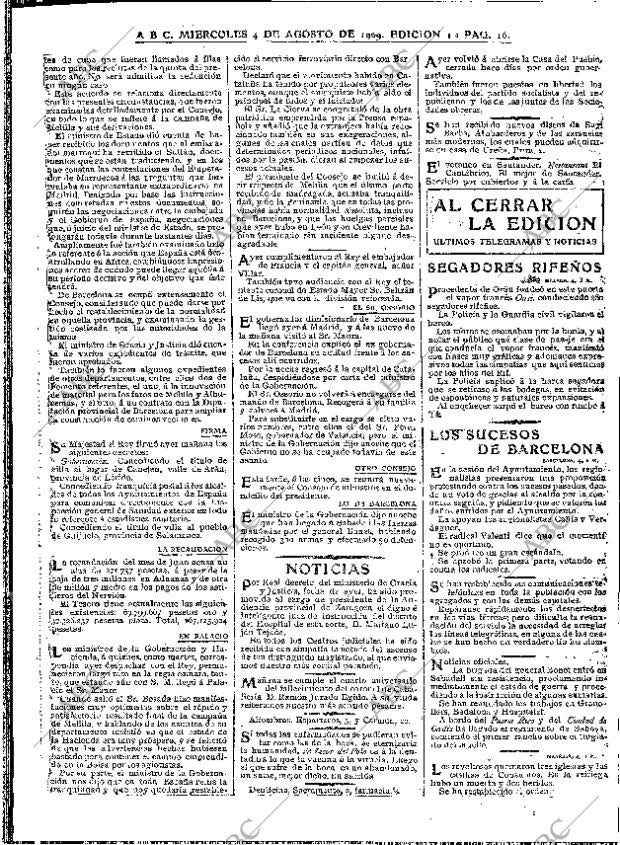 ABC MADRID 04-08-1909 página 16