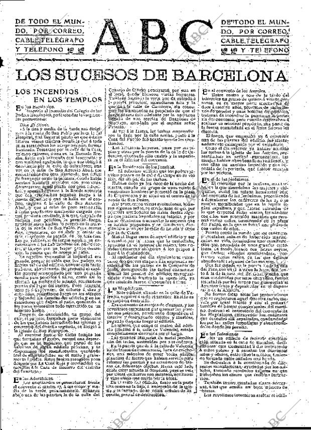 ABC MADRID 05-08-1909 página 5