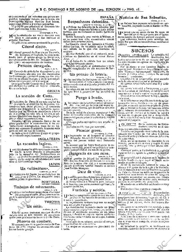ABC MADRID 08-08-1909 página 15