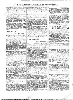 ABC MADRID 08-08-1909 página 8