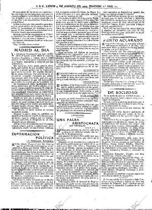 ABC MADRID 09-08-1909 página 10