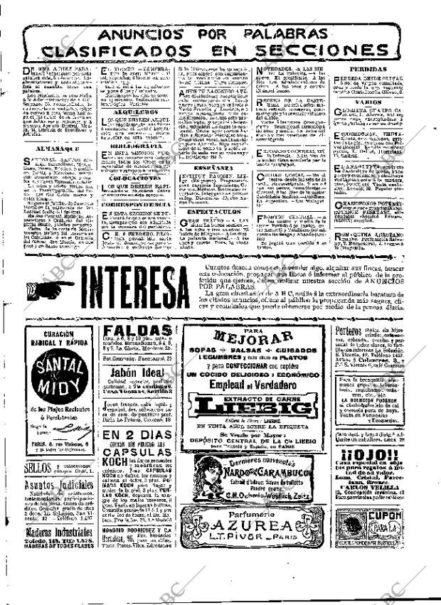 ABC MADRID 09-08-1909 página 19