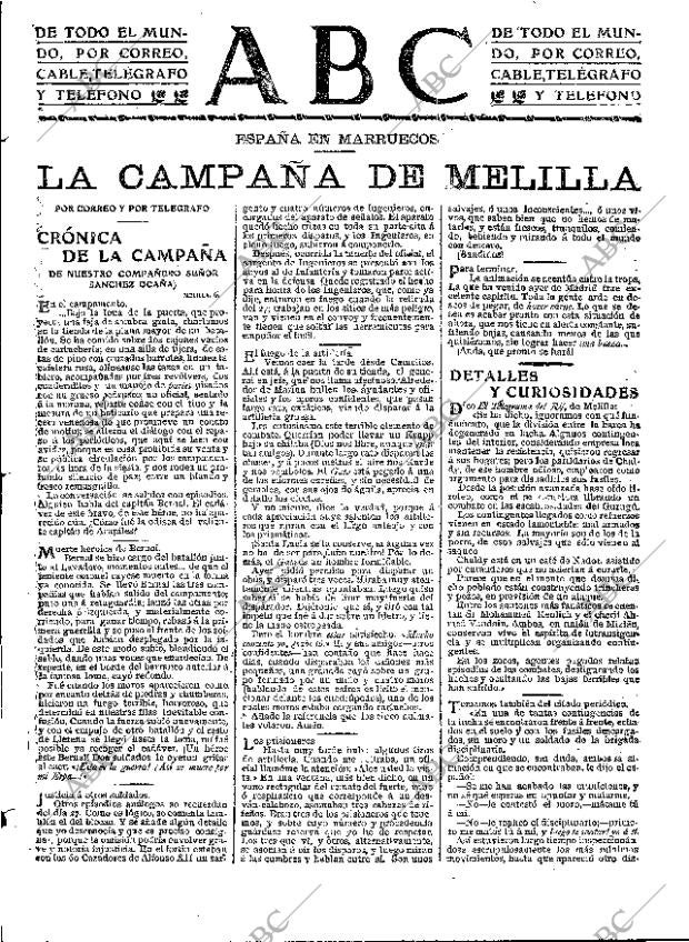 ABC MADRID 09-08-1909 página 5