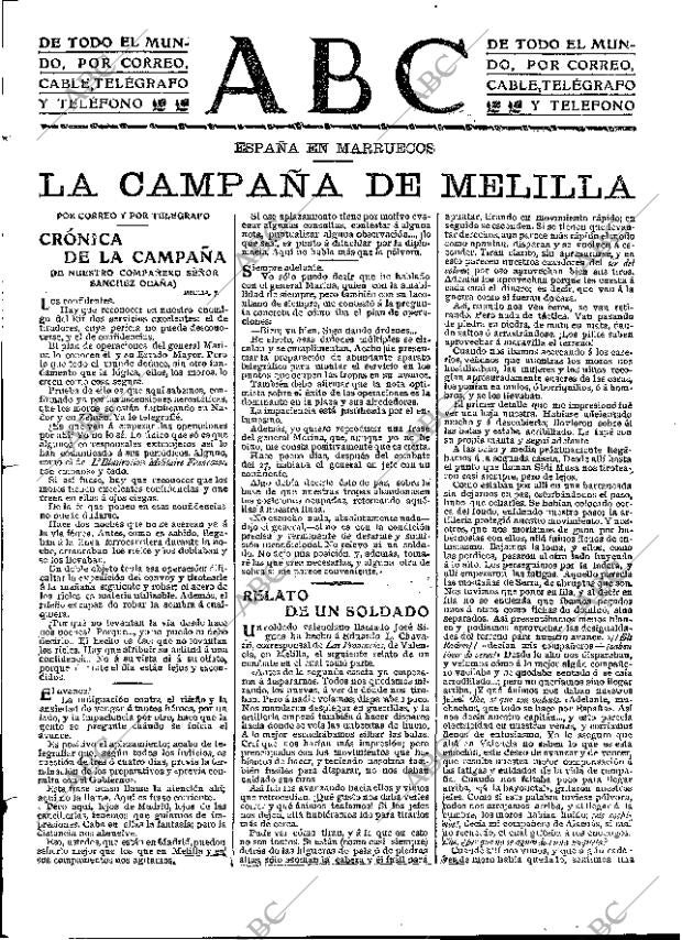 ABC MADRID 10-08-1909 página 5