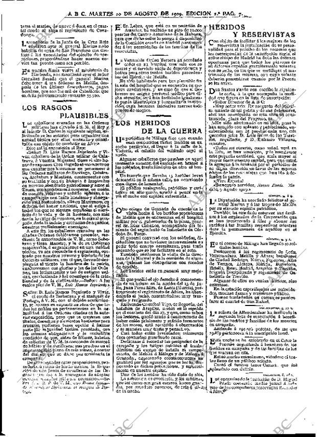 ABC MADRID 10-08-1909 página 7